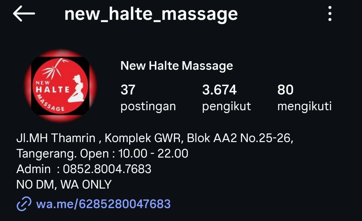 Mahasiswa Bongkar Praktik Prostitusi Berkedok Spa di Tangerang, New Halte Massage Harus Ditutup!