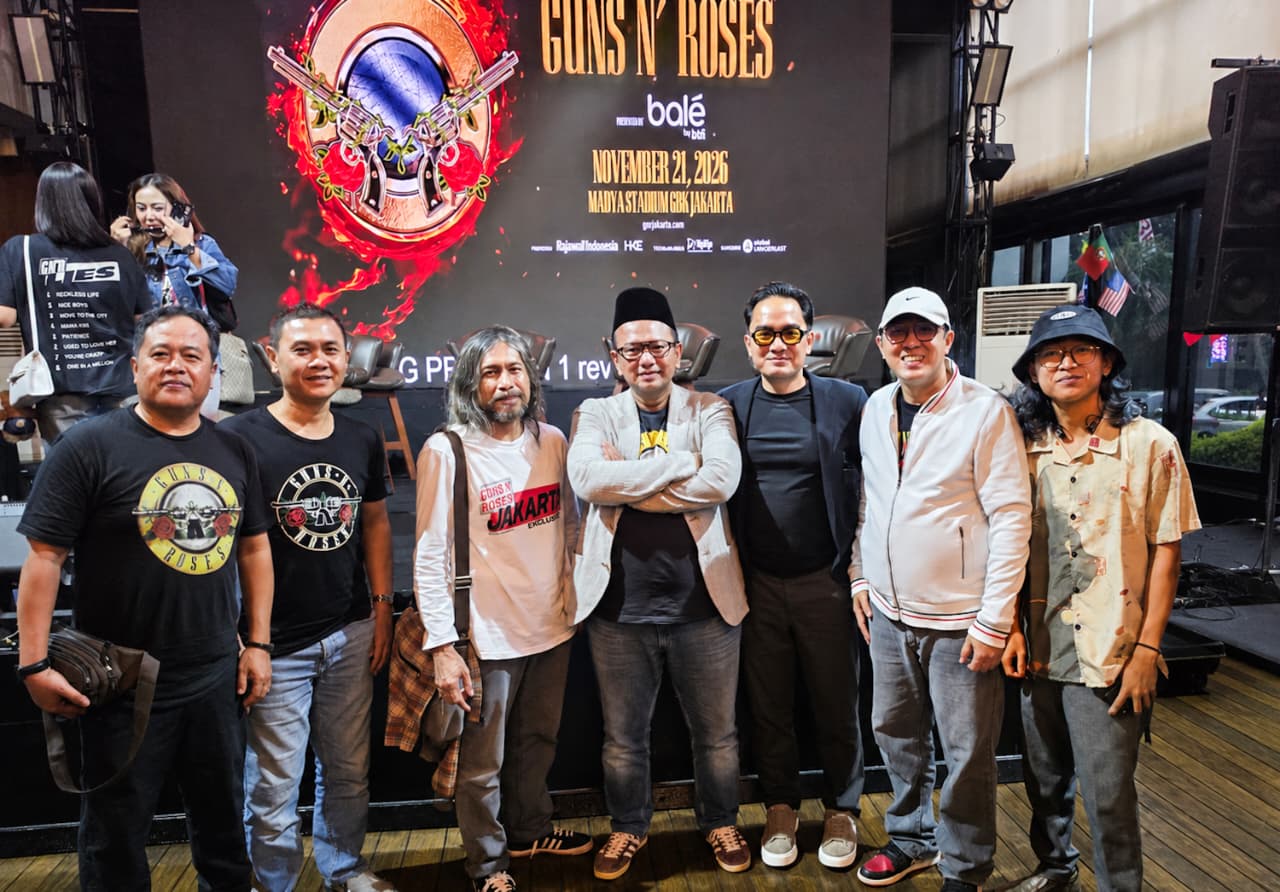 Fan Base GNR Jakarta Apresiasi Rajawali Indonesia Datangkan Guns N' Roses ke Jakarta
